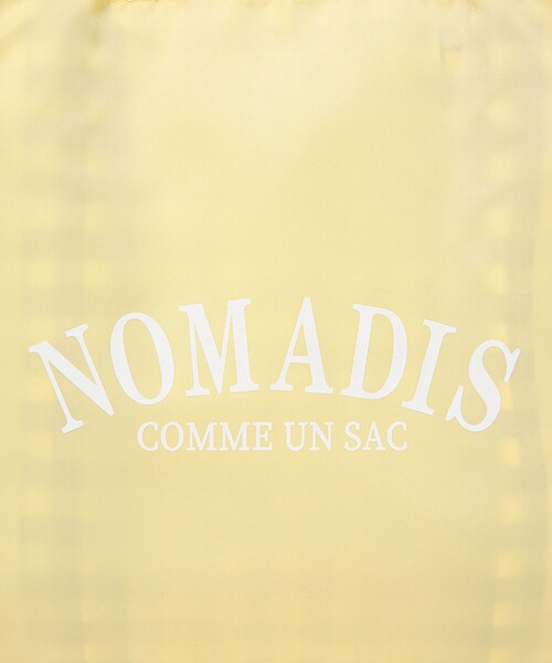 NOMADIS（ノマディス）の「【別注】＜NOMADIS＞SAC2 チェック トートバッグ-united LOVE project 2025（トートバッグ・レディース・ワインレッド/クリーム・FREE）」の10枚目の写真