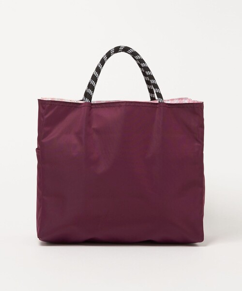 NOMADIS（ノマディス）の「【別注】＜NOMADIS＞SAC2 チェック トートバッグ-united LOVE project 2025（トートバッグ・レディース・ワインレッド/クリーム・FREE）」の17枚目の写真