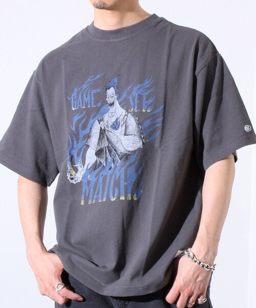 DISCUS ATHLETIC(ディスカス アスレチック)の「【Disney Villains××DISCUS ATHLETIC】コラボ プリント 半袖 Tシャツ(Tシャツ/カットソー・メンズ・ブラック系その他2/ブラック系その他3/ブラック系その他5/ブラック/ブラック系その他/ブラック系その他4・M/L)」の2枚目の写真