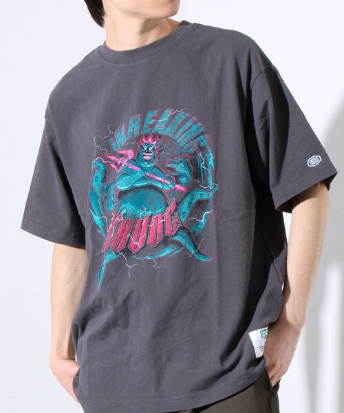 DISCUS ATHLETIC(ディスカス アスレチック)の「【Disney Villains××DISCUS ATHLETIC】コラボ プリント 半袖 Tシャツ(Tシャツ/カットソー・メンズ・ブラック系その他2/ブラック系その他3/ブラック系その他5/ブラック/ブラック系その他/ブラック系その他4・M/L)」の4枚目の写真