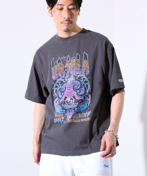 DISCUS ATHLETIC(ディスカス アスレチック)の「【Disney Villains××DISCUS ATHLETIC】コラボ プリント 半袖 Tシャツ(Tシャツ/カットソー・メンズ・ブラック系その他2/ブラック系その他3/ブラック系その他5/ブラック/ブラック系その他/ブラック系その他4・M/L)」の11枚目の写真