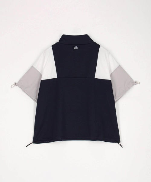 DISCUS(ディスカス)の「【DISCUS】ドッキングハーフジップ(Tシャツ/カットソー・レディース・ネイビー/その他1/その他2・FREE)」の7枚目の写真