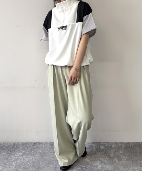 DISCUS(ディスカス)の「【DISCUS】ドッキングハーフジップ(Tシャツ/カットソー・レディース・ネイビー/その他1/その他2・FREE)」の20枚目の写真