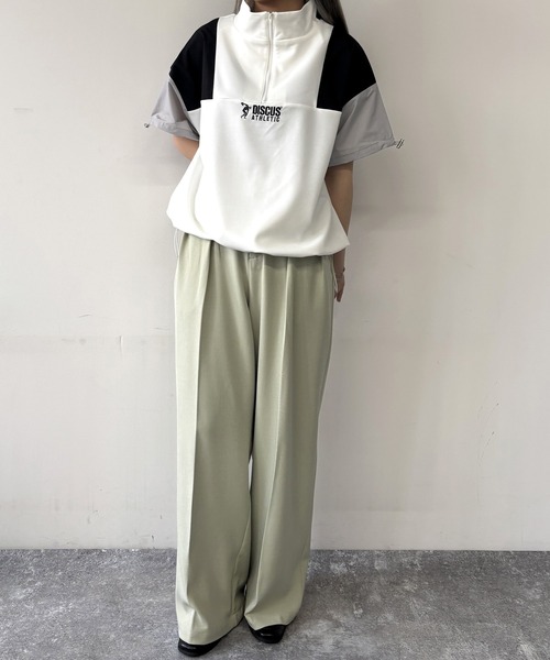 DISCUS(ディスカス)の「【DISCUS】ドッキングハーフジップ(Tシャツ/カットソー・レディース・ネイビー/その他1/その他2・FREE)」の21枚目の写真