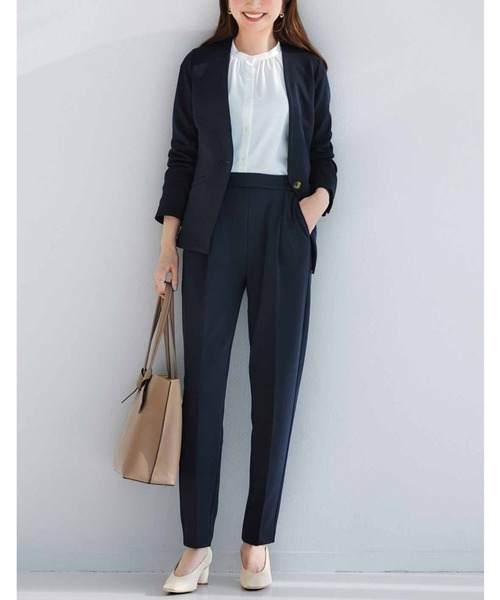 IEDIT（イディット）の「ＩＥＤＩＴ　軽やかに持てる　配色結びリボントートバッグ〈グレージュ〉（トートバッグ・レディース・グレイッシュベージュ・ONE SIZE）」の14枚目の写真