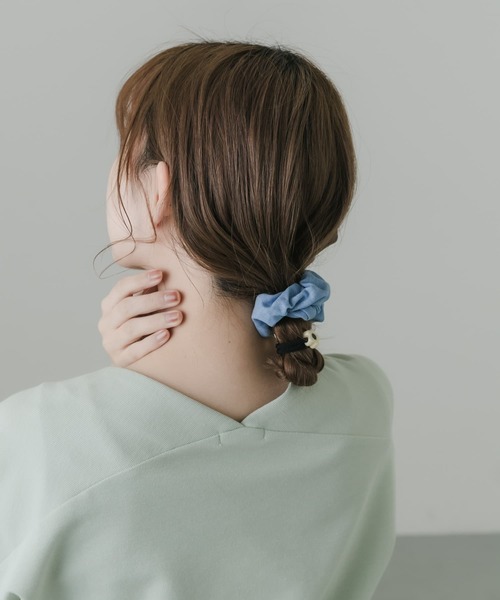 DAISY LIN ベルベットヘアゴム 2個セット セール】デニムフラワー2セットヘアゴム（ヘアゴム）｜SMELLY