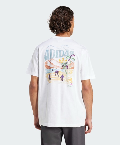 アディダス オリジナルス リゾート グラフィック 半袖Tシャツ