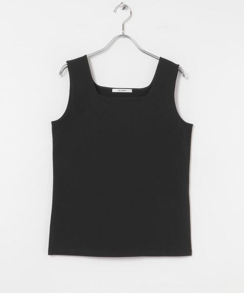 URBAN RESEARCH（アーバンリサーチ）の「スクエアネックタンクトップ（タンクトップ・レディース・ブラック/カーキ/ホワイト・FREE）」の11枚目の写真