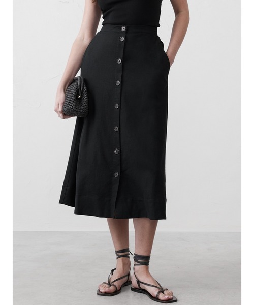BANANA REPUBLIC スカート　6 新品 BANANA REPUBLIC スカート FACTORY STORE ルレックス ミディ
