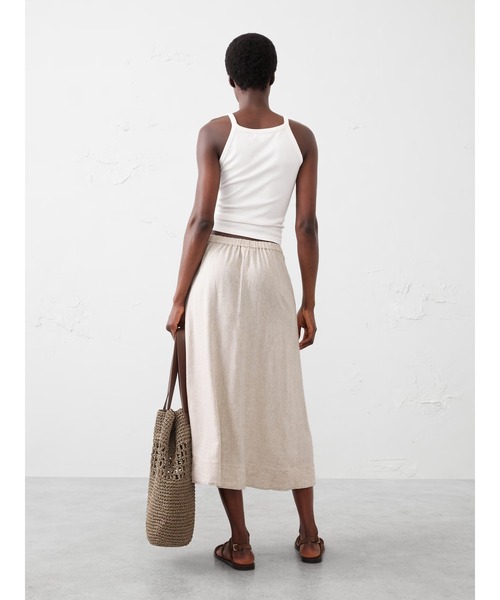 セール】BANANA REPUBLIC FACTORY STORE リネンブレンドボタン