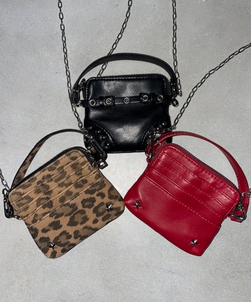ショルダーバッグ・ポシェット dot padding bag BK マルチマイクロポシェット(ショルダーバッグ)|DTYYPE