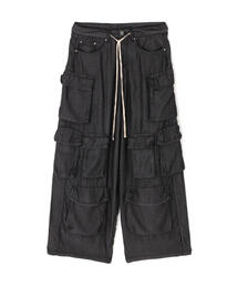 DankeSchon/ダンケシェーン/11ozD ZIP POCKET FLARE CARGO PANTS
