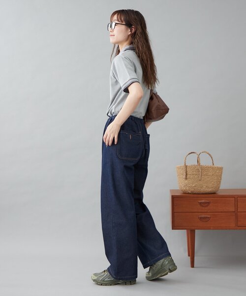 GEVACO（ゲバコ）の「【GEVACO】半袖ポロシャツ（ポロシャツ・レディース・グレー/ホワイト/グリーン・SMALL/MEDIUM/LARGE）」の12枚目の写真