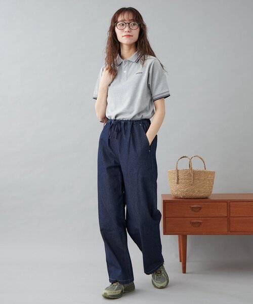 GEVACO（ゲバコ）の「【GEVACO】半袖ポロシャツ（ポロシャツ・レディース・グレー/ホワイト/グリーン・SMALL/MEDIUM/LARGE）」の13枚目の写真