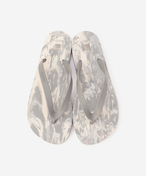 Bshop(ビショップ)の「buntA |〈別注〉ビーチサンダル Gray (Marble) MEN(サンダル・メンズ・グレー・28/27/29/26)」の10枚目の写真