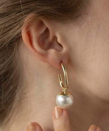 【Merry Gem】選べるバリエーション パールモチーフピアス KNF-TP ※