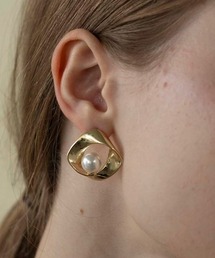 【Merry Gem】選べるバリエーション パールモチーフピアス KNF-TP ※