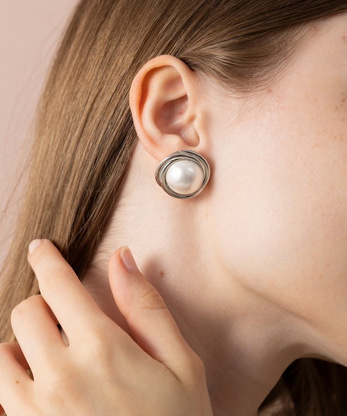 セール】【Merry Gem】選べるバリエーション パールモチーフピアス KNF