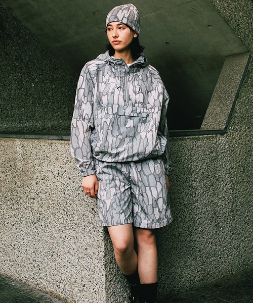 HUF(ハフ)の「HUF eightynine NYLON EASY SHORT(その他パンツ・メンズ・ブラック/グレー系カモフラージュ/ホワイト・S/M/L/XL/XXL)」の6枚目の写真