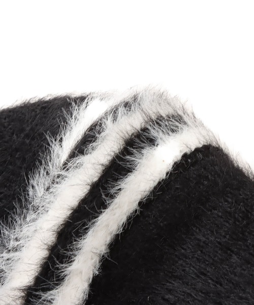 adidas（アディダス）の「adidas FAUX FUR BALACLAVA / アディダス フェイク ファー バラクラバ（ニットキャップ/ビーニー・メンズ・ブラック・L）」の5枚目の写真