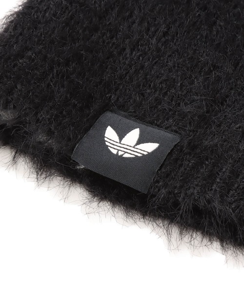 adidas（アディダス）の「adidas FAUX FUR BALACLAVA / アディダス フェイク ファー バラクラバ（ニットキャップ/ビーニー・メンズ・ブラック・L）」の4枚目の写真