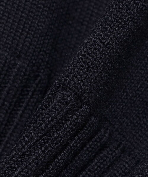 BEAMS F(ビームスエフ)の「DRUMOHR / 8ゲージ フルジップ ニット(ニット/セーター・メンズ・ネイビー/グレー系その他・46/48)」の10枚目の写真