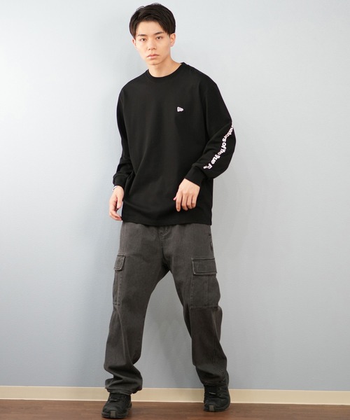 DC（ディーシー）の「DC/ディーシー ワイドカーゴデニム/ロンパン DPT254032（デニムパンツ・メンズ・ケミカルウォッシュ/インディゴブルー/ライトインディゴブルー/ブラック・L/M/XL）」の6枚目の写真