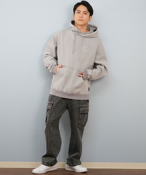 DC（ディーシー）の「DC/ディーシー ワイドカーゴデニム/ロンパン DPT254032（デニムパンツ・メンズ・ケミカルウォッシュ/インディゴブルー/ライトインディゴブルー/ブラック・L/M/XL）」の15枚目の写真