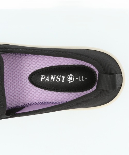 Pansy(パンジー)の「pansy パンジー 2103 軽量スリッポン(スリッポン・レディース・ブラック/カーキ/グレー・24.5cm/24cm/23cm/22cm)」の5枚目の写真