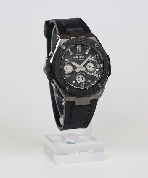 G-SHOCK（ジーショック）の「G-STEEL / 電波ソーラー / GST-W110MS-1AJF（アナログ腕時計・メンズ・ブラック・FREE）」の3枚目の写真