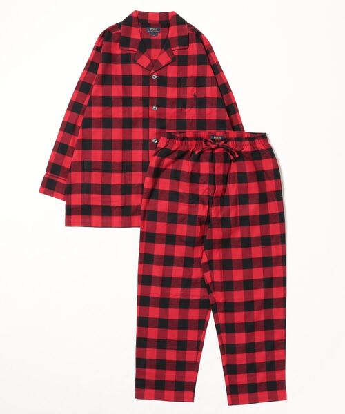 Ralph Lauren チェック柄 パジャマ Mサイズ セール】【POLO RALPH LAUREN】バッファローチェック パジャマ（ルーム