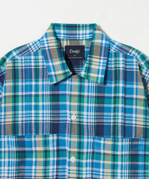 【Sale】Drakes Shirts シャツ コットン チェック ドレイクス DRAKE'S｜ドレイクスのシャツ/ブラウス（コットン）通販 - ZOZOTOWN