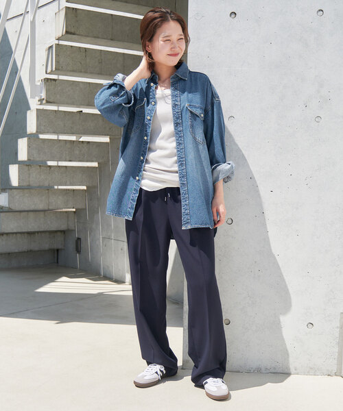 新品タグ付き！SLOBE IENA  LE DENIMライトオンスBDUシャツ LE DENIMライトオンスBDUシャツ | スローブ イエナ(SLOBE IENA
