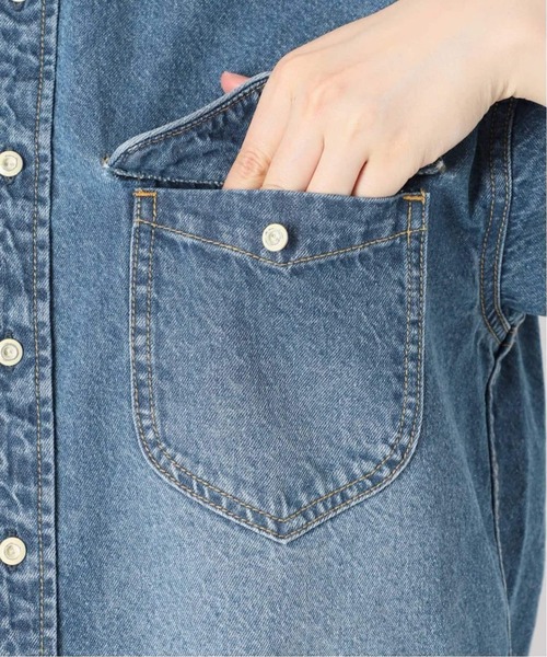 SLOBE IENA スローブイエナ LE DENIM BDUデニムシャツ現行品 SLOBE IENA（スローブイエナ）の「《追加2》LE DENIM BDUシャツ