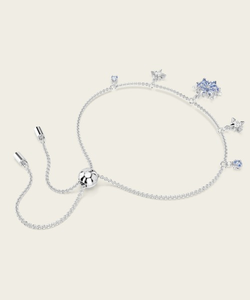 SWAROVSKI(スワロフスキー)の「【公式】【スワロフスキー】Magic ブレスレット, スノーフレーク, ブルー, ロジウム・プレーティング(ブレスレット・レディース・ブルー・M)」の6枚目の写真