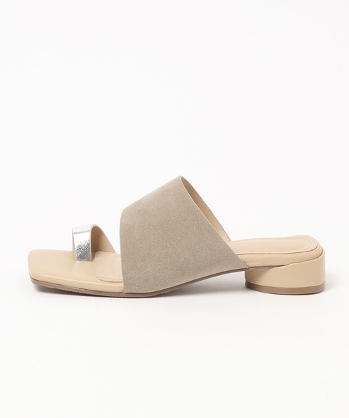 LEPSIM(レプシィム)の「サムリングミュール 571731(サンダル・レディース・ブラック/ベージュ・MEDIUM/LARGE)」の5枚目の写真