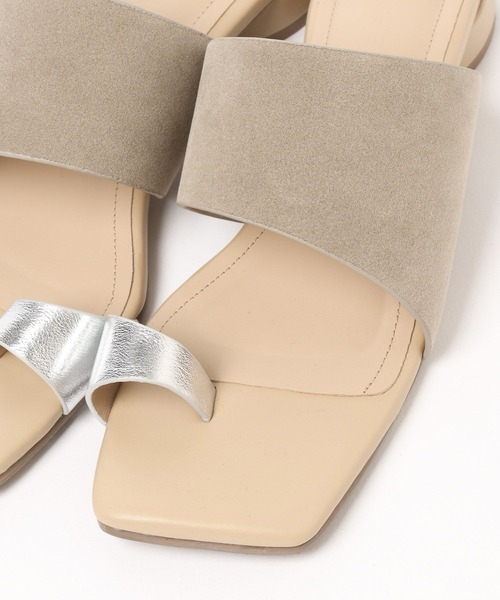 LEPSIM(レプシィム)の「サムリングミュール 571731(サンダル・レディース・ブラック/ベージュ・MEDIUM/LARGE)」の10枚目の写真