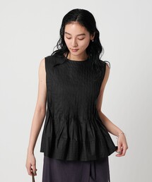 BEAUTY&YOUTH UNITED ARROWS | ピンタックノースリーブブラウス(シャツ/ブラウス)