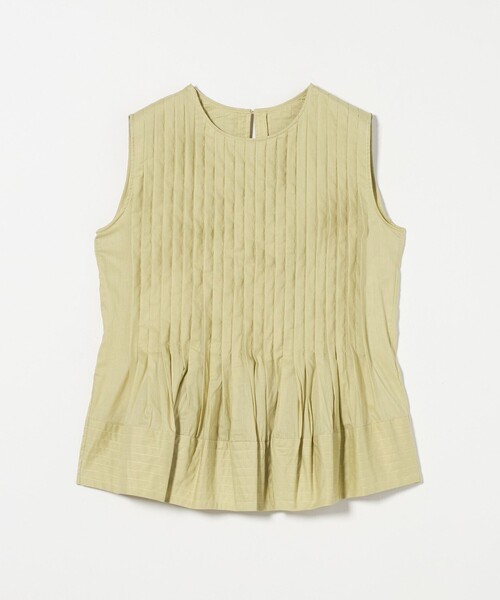 BEAUTY&YOUTH UNITED ARROWS(ビューティーアンドユースユナイテッドアローズ)の「ピンタックノースリーブブラウス(シャツ/ブラウス・レディース・ブラック/オフホワイト/ライム・FREE)」の17枚目の写真