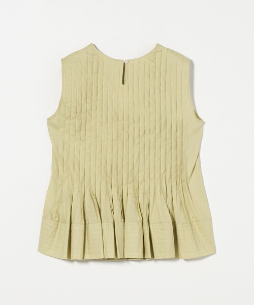 BEAUTY&YOUTH UNITED ARROWS(ビューティーアンドユースユナイテッドアローズ)の「ピンタックノースリーブブラウス(シャツ/ブラウス・レディース・ブラック/オフホワイト/ライム・FREE)」の18枚目の写真