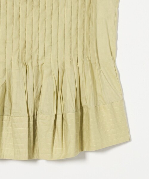 BEAUTY&YOUTH UNITED ARROWS(ビューティーアンドユースユナイテッドアローズ)の「ピンタックノースリーブブラウス(シャツ/ブラウス・レディース・ブラック/オフホワイト/ライム・FREE)」の21枚目の写真