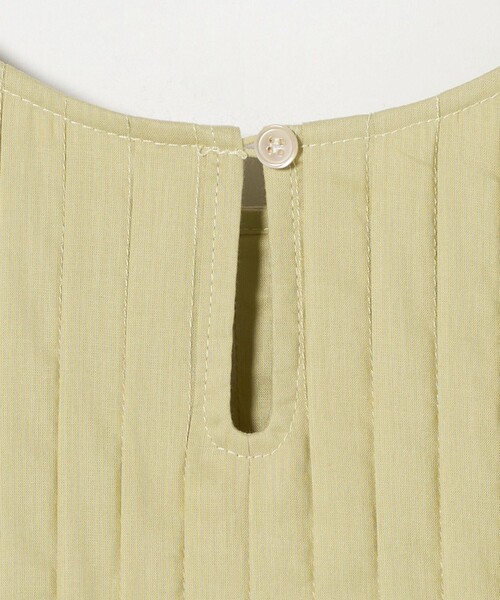 BEAUTY&YOUTH UNITED ARROWS(ビューティーアンドユースユナイテッドアローズ)の「ピンタックノースリーブブラウス(シャツ/ブラウス・レディース・ブラック/オフホワイト/ライム・FREE)」の22枚目の写真