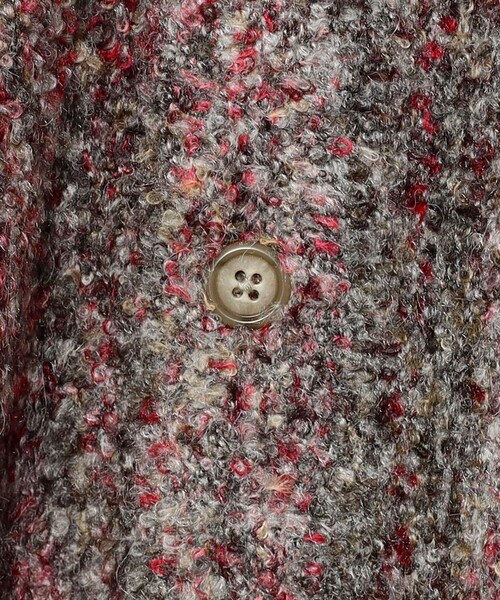 BEAMS(ビームス)の「5ゲージ ブークレ カーディガン(カーディガン/ボレロ・メンズ・グレー/ブルー/グリーン・S/M/L/XL)」の10枚目の写真