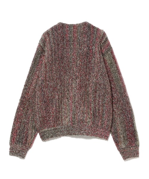 BEAMS(ビームス)の「5ゲージ ブークレ カーディガン(カーディガン/ボレロ・メンズ・グレー/ブルー/グリーン・S/M/L/XL)」の12枚目の写真