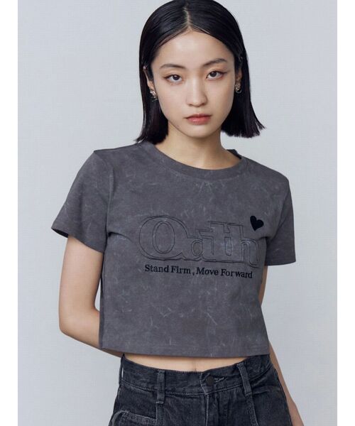 セール】ロゴパッチミニマルTシャツ（Tシャツ/カットソー