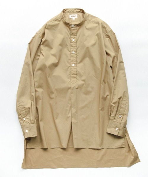 【メンズ】BRITISH MADE オフィサーシャツ プリマス ストライプ M 大人気スタイリストと作った「夏まで使えるオフィサーシャツ
