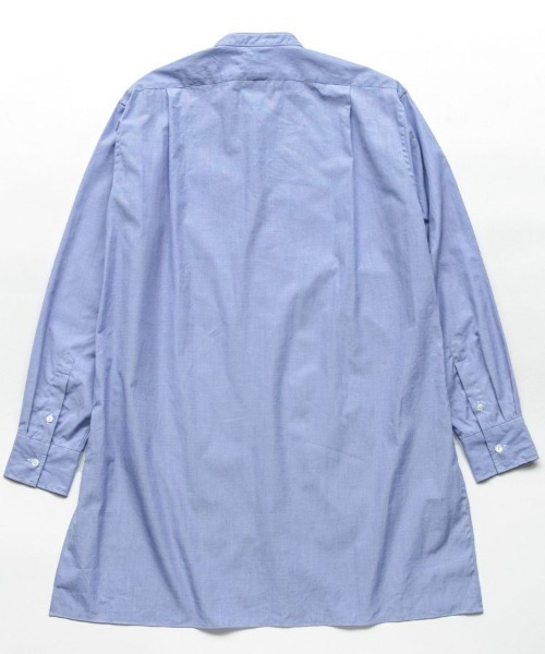 BRITISH MADE(ブリティッシュメイド)の「オフィサーシャツ/プリマス(MEN) 全2色(シャツ/ブラウス・メンズ・ベージュ/ブルー系・M/S/L)」の10枚目の写真