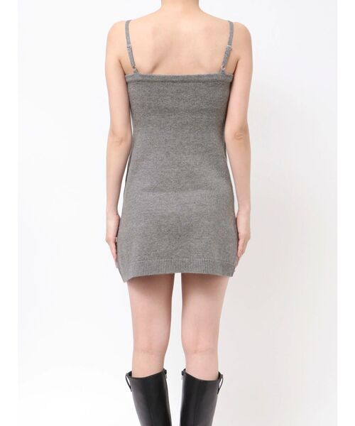 dazzlin（ダズリン）の「2ピースニットミニワンピース（ワンピース・レディース・ピンク/パープル/チャコールグレー/アイボリー・FREE）」の7枚目の写真