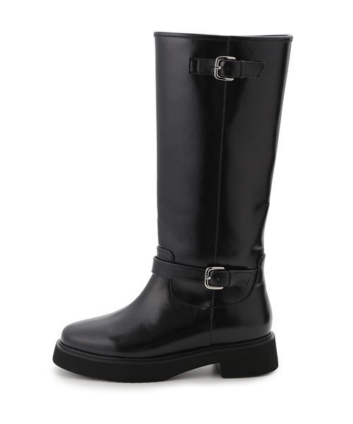 SNIDEL(スナイデル)の「バリエライダースブーツ(ブーツ・レディース・ダークブラウン/ブラック・S/M/L)」の5枚目の写真