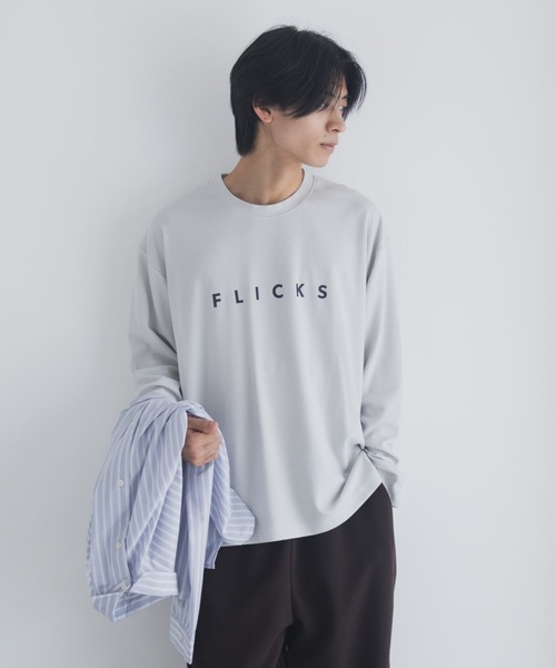 セール】NAVY タフラクプリント長袖Tシャツ【UVカット ドライ 接触冷感